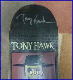 Tony Hawk Signed Auto Skateboard Deck santa cruz powell peralta