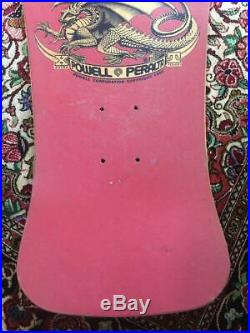 Tony Hawk Skateboard Deck Powell Peralta Vintage Rare Santa Cruz P5