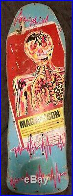 Tony Magnusson Original 1987 H Street skateboard, powell, santa cruz