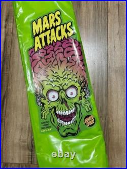Topps Mars Attacks Santa Cruz Sparkle Reaper Blue Glitter Skateboard Deck Rare