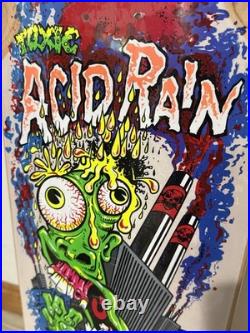 Toxic Acid Rain Old School 80's Skateboard Reissue Powell Santa Cruz RARE