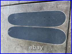 Two Santa Cruz Skateboard Deck Classic With Bullet Trucks And Slime ball Wheels