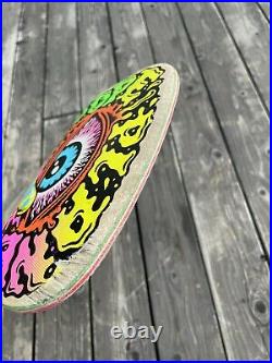 Used Santa Cruz Erick Winkowski Dope Planet 1 Skateboard Deck Rare Pool Vert