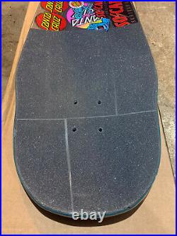 Used Santa Cruz Erick Winkowski Dope Planet Skateboard Deck Rare Pool Vert Natas