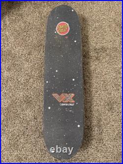 Used Santa Cruz VX Skateboard Deck Complete