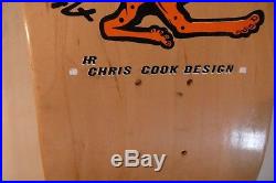 VINTAGE NOS'84-'87 ALVA Skateboard Chris Cook MINT Zorlac Santa Cruz Vision