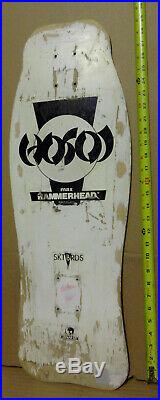VINTAGE SKATEBOARD Christian Hosoi Skull Skates DECK 1987 Santa Cruz