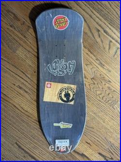 VINTAGE Santa Cruz skateboard deck Santa Cruz Hosoi Hosoi Picasso 9.8 in from JP