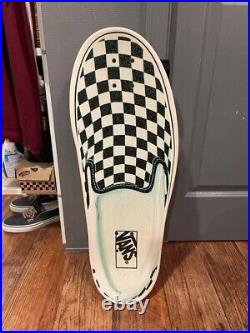 Vans santa cruz skateboard deck checkered rare vintage unused