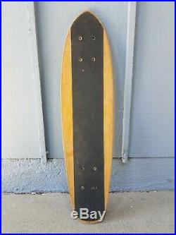 Vintage 1970's Santa Cruz Skateboard Deck 5 ply 27 x 6.75