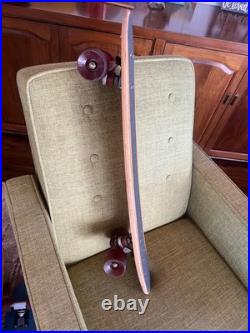 Vintage 1970's Santa Cruz Skateboard. Road Rider 4 Bennett Trucks