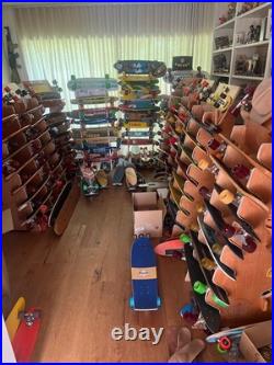 Vintage 1970's Santa Cruz Skateboard. Road Rider 4 Bennett Trucks