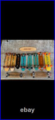 Vintage 1970's Santa Cruz Skateboard. Road Rider 4 Bennett Trucks