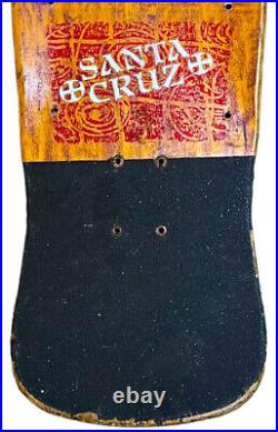 Vintage 1980's SANTA CRUZ COREY O'BRIEN Reaper Skateboard Deck