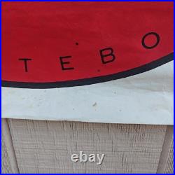 Vintage 1980s Santa Cruz Skateboards Competition Banner Sign 36 x 36 Vintage 1980s Santa Cruz Skateboards Competition Banner Sign 36 x 36