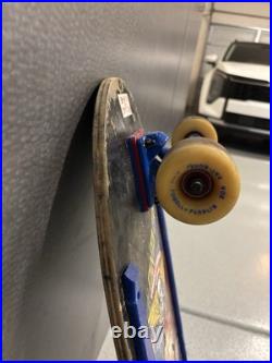 Vintage 1983 OG Santa Cruz Duane Peters Parallelogram Skateboard (NO REISSUE)