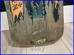 Vintage 1987 SANTA CRUZ COREY O'BRIEN Reaper Skateboard Deck 1980s -USED