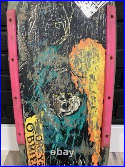 Vintage 1987 SANTA CRUZ COREY O'BRIEN Reaper Skateboard Deck 1980s -USED