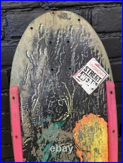 Vintage 1987 SANTA CRUZ COREY O'BRIEN Reaper Skateboard Deck 1980s -USED
