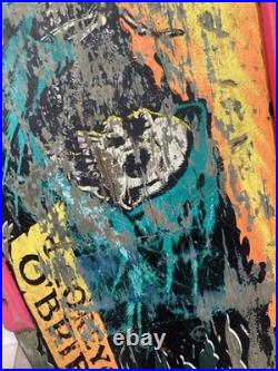 Vintage 1987 SANTA CRUZ COREY O'BRIEN Reaper Skateboard Deck 1980s -USED