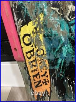Vintage 1987 SANTA CRUZ COREY O'BRIEN Reaper Skateboard Deck 1980s -USED