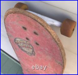 Vintage 1987 Santa Cruz Claus Grabke Exploding Clock Skateboard Skate Complete Vintage 1987 Santa Cruz Claus Grabke Exploding Clock Skateboard Skate Complete