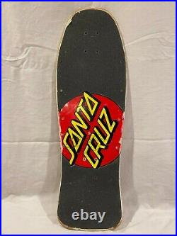 Vintage 1987 Santa Cruz Jeff Kendall'Pumpkin' Original Skateboard Deck