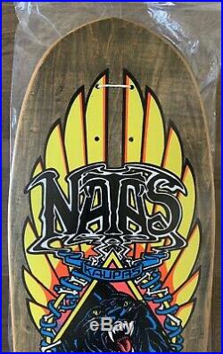 Vintage 1988 SMA Natas Kaupas Panther 3 Santa Cruz Skateboard Deck