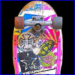 Vintage 1988 Vision Gator Skateboard Complete Mark Anthony Gator Rogowski