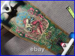 Vintage 1989 Jeff Hedges Santa Cruz Skateboard