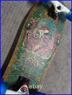 Vintage 1989 Jeff Hedges Santa Cruz Skateboard