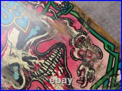 Vintage 1989 Jeff Hedges Santa Cruz Skateboard