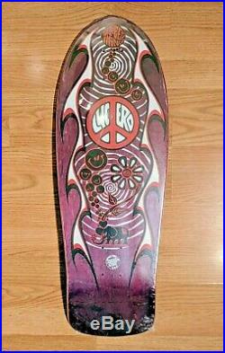 Vintage 1989 NOS Santa Cruz John Lucero Street Thing 2 Purple Stain Skateboard