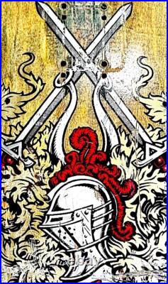 Vintage 1989 Santa Cruz Soren Aaby Skateboard Deck