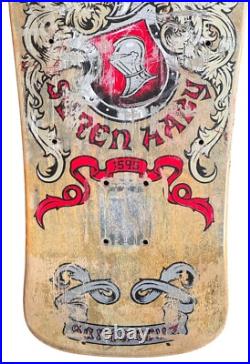 Vintage 1989 Santa Cruz Soren Aaby Skateboard Deck