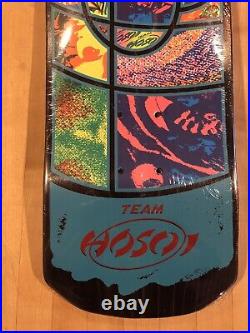Vintage 1989 Santa Cruz Team Hosoi Irie Eye Skateboard