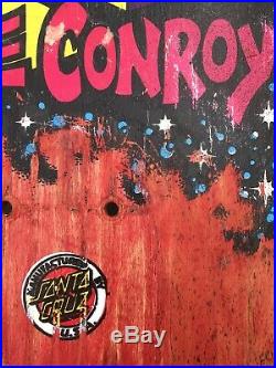 Vintage 1990 Mike Conroy Fortune Teller (Crystal Ball) Santa Cruz Skateboard OG