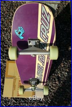 Vintage 1991 Santa Cruz Rob Roskopp Everslick Skateboard