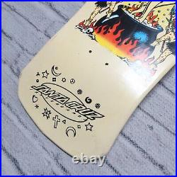 Vintage 2000s Santa Cruz Salba Witch Doctor Reissue Skateboard Deck New