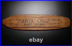 Vintage 70s era Santa Cruz Skateboard Deck (RARE)