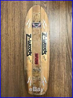 Vintage 78 Z-Flex Jimmy Plumer Skateboard, Dogtown, Alva, G&S, Santa Cruz