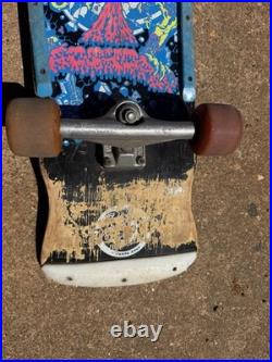 Vintage 80's Rob Roskopp Santa Cruz Skateboard ALL ORIGINAL COMPONENTS RARE
