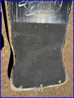 Vintage 80's Rob Roskopp Santa Cruz Skateboard ALL ORIGINAL COMPONENTS RARE
