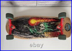 Vintage 80's Santa Cruz Corey O'Brien Skateboard with2Rat Wheels & Gullwing Trucks