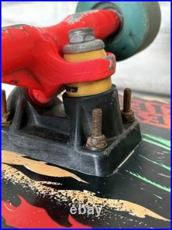 Vintage 80's Santa Cruz Corey O'Brien Skateboard with2Rat Wheels & Gullwing Trucks