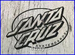 Vintage 80s 1987 Santa Cruz Rob Roskopp Target 4 Skateboard Complete Deck