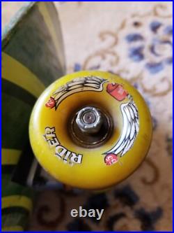 Vintage 90s Santa Cruz Complete Skateboard Eyegore Cruiser Jammer Jim Phillip