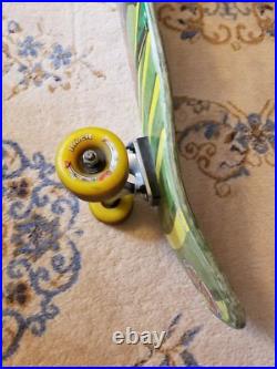 Vintage 90s Santa Cruz Complete Skateboard Eyegore Cruiser Jammer Jim Phillip