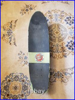 Vintage 90s Santa Cruz Complete Skateboard Eyegore Cruiser Jammer Jim Phillip