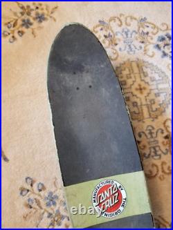 Vintage 90s Santa Cruz Complete Skateboard Eyegore Cruiser Jammer Jim Phillip